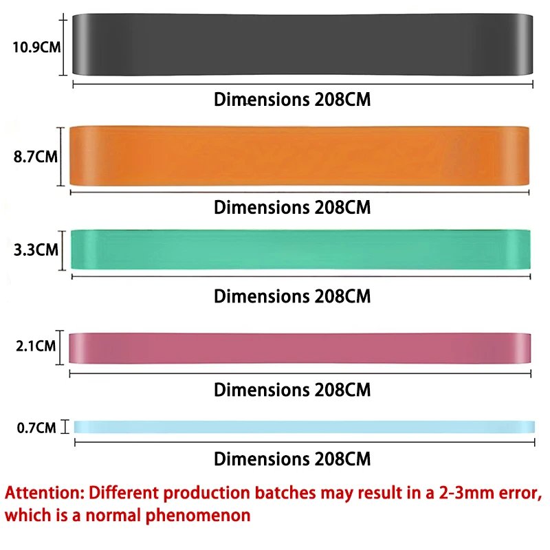 Sblocca il tuo potenziale fitness con fasce di resistenza: allenamento per la forza, body building, allenamento, stretching, palestra domestica e altro ancora