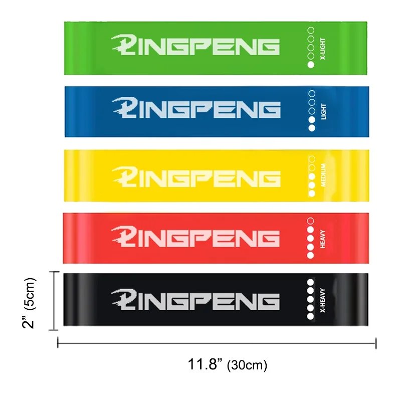 Sblocca il tuo potenziale fitness con fasce di resistenza: allenamento per la forza, body building, allenamento, stretching, palestra domestica e altro ancora