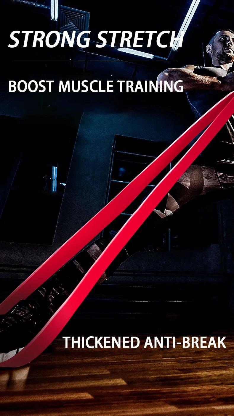 Sblocca il tuo potenziale fitness con fasce di resistenza: allenamento per la forza, body building, allenamento, stretching, palestra domestica e altro ancora