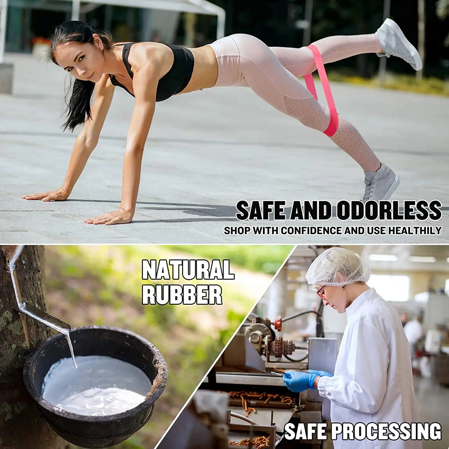 Sblocca il tuo potenziale fitness con fasce di resistenza: allenamento per la forza, body building, allenamento, stretching, palestra domestica e altro ancora