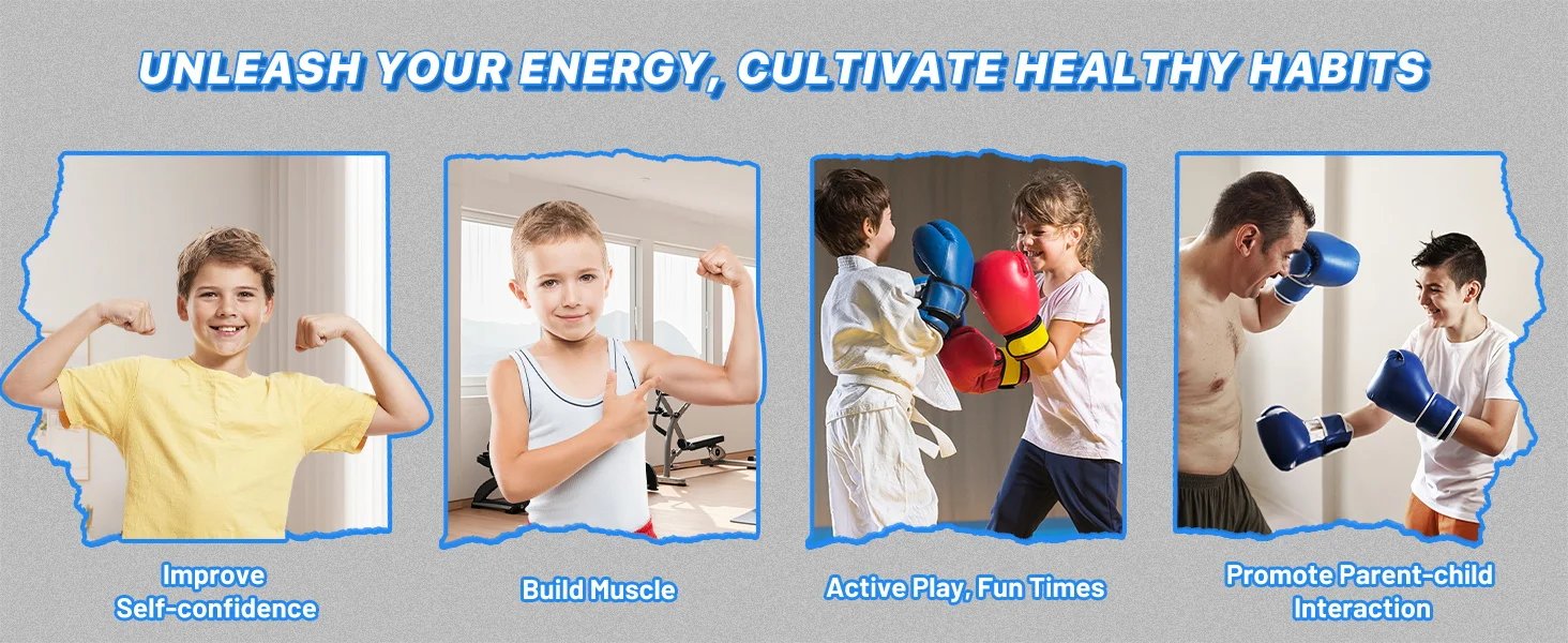 Macchina da boxe musicale per bambini e adulti, punzonatrice Bluetooth montata a parete con guantoni da boxe, boxe LED intelligente Macchina da boxe musicale per bambini e adulti, punzonatrice Bluetooth montata a parete con guantoni da boxe, boxe LED intelligente